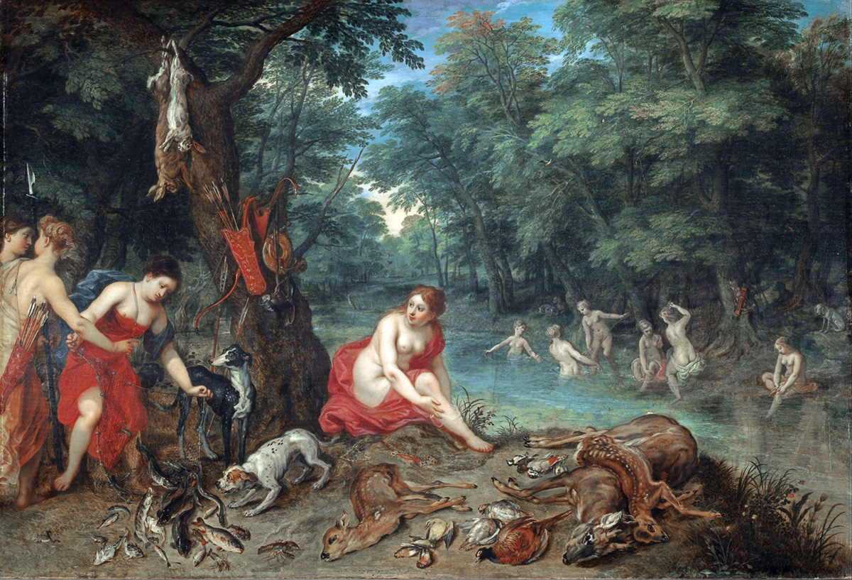 bath of the nymphs